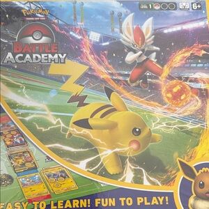 Pokemon Battle Academy Playset - Yellow and Red